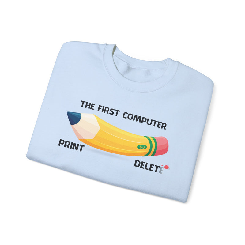 The first computer print/delete