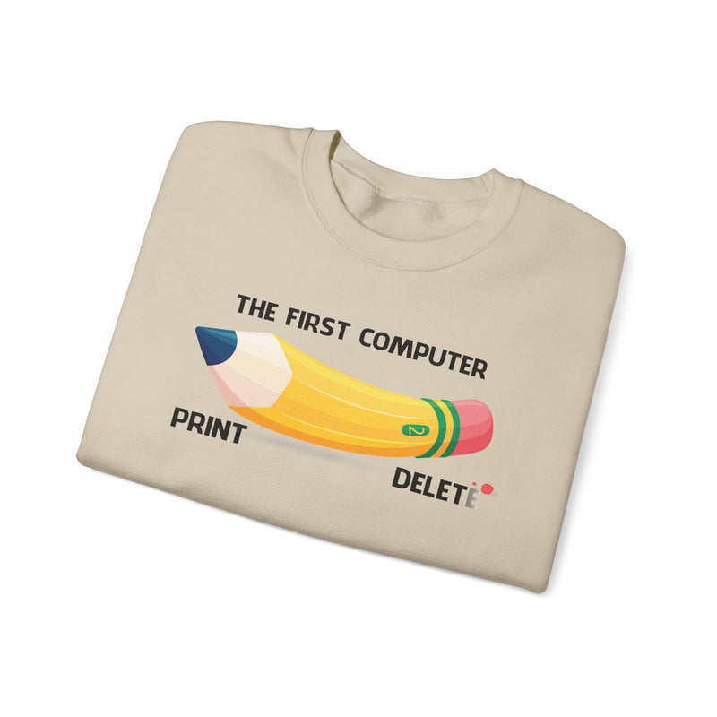 The first computer print/delete