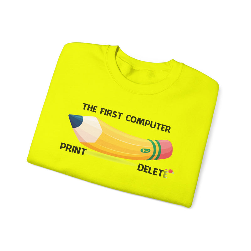 The first computer print/delete